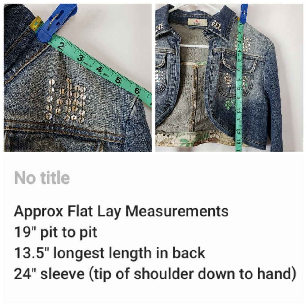 Evil Eye Denim Jacket Vest - Customized - Picture 7 of 16